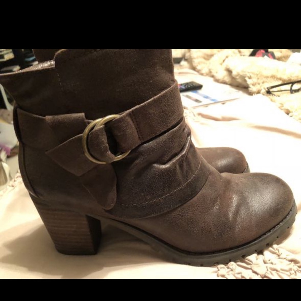 BRAND New bare trap booties
